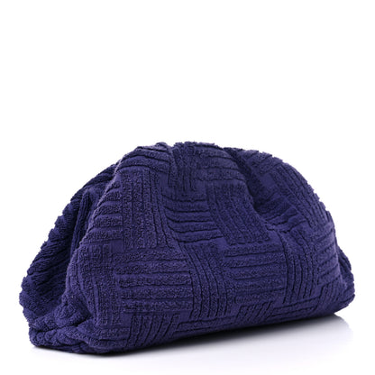 Bottega Veneta Sponge Fabric The Pouch Clutch Purple 3 of 11
