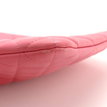 Chanel Lambskin Quilted Medium Casino Beauty CC Cosmetic Case Fuchsia 11 of 14