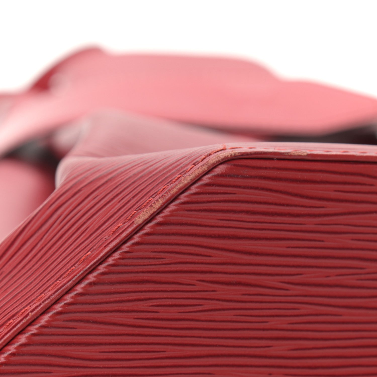 Louis Vuitton Epi Sac D'Epaule GM Castillan Red 11 of 11