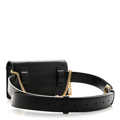 Fendi Vitello Liberty Lucido F is Fendi Envelope Belt Bag Black 2 of 11