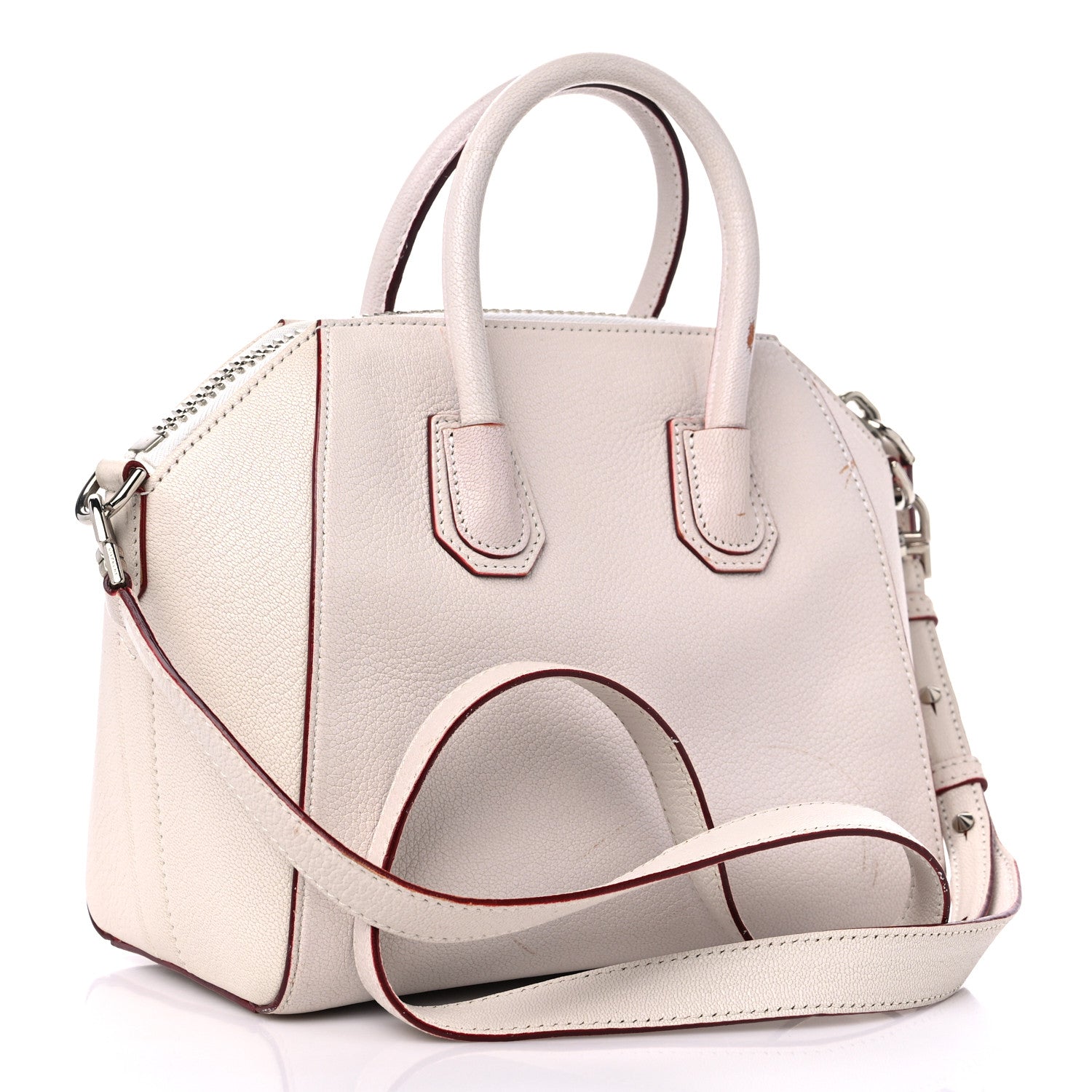 Givenchy Sugar Goatskin Mini Antigona White 3 of 17