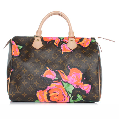 Louis Vuitton Monogram Roses Speedy 30 1 of 7