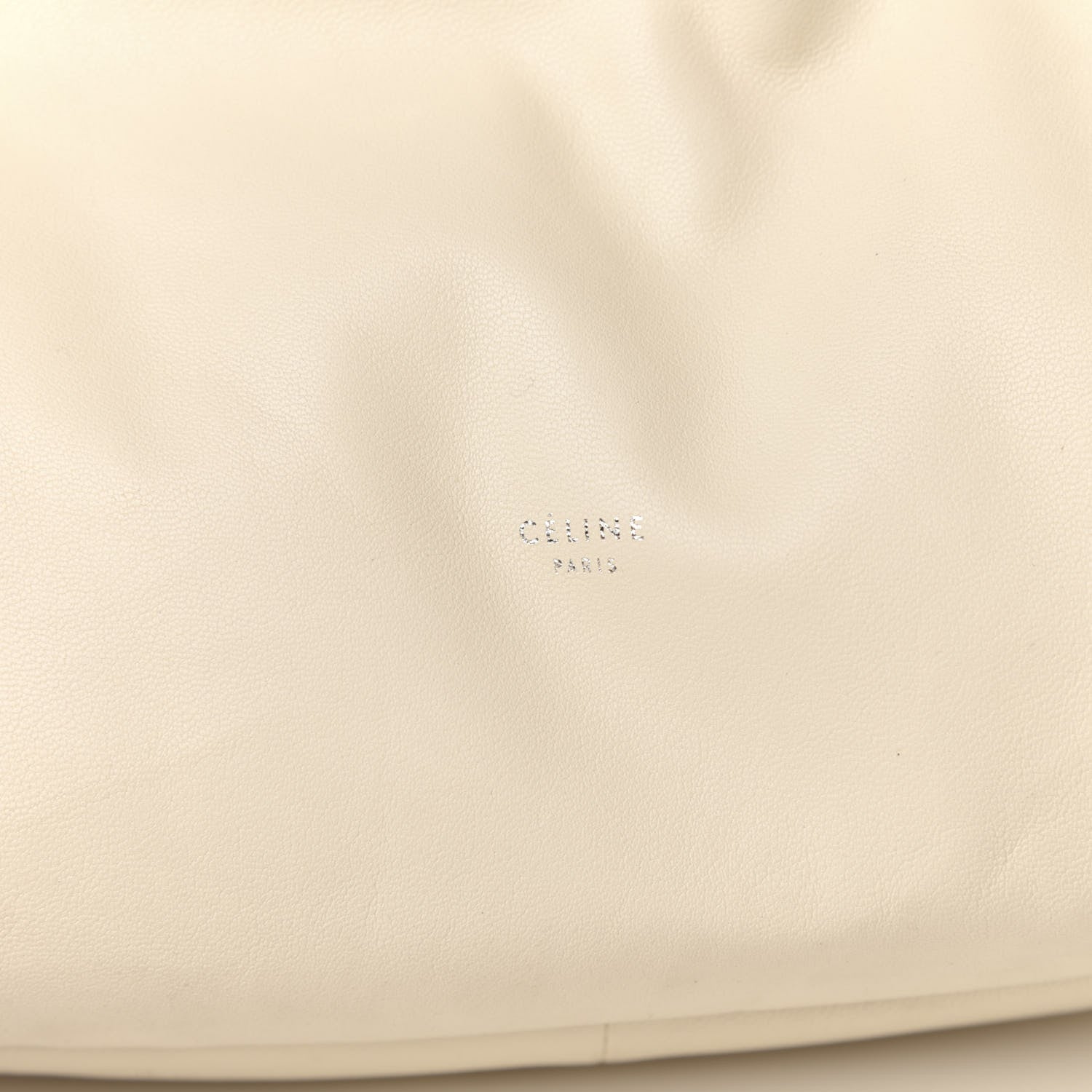 Celine Goatskin Pillow Bucket Bag White 11 of 11