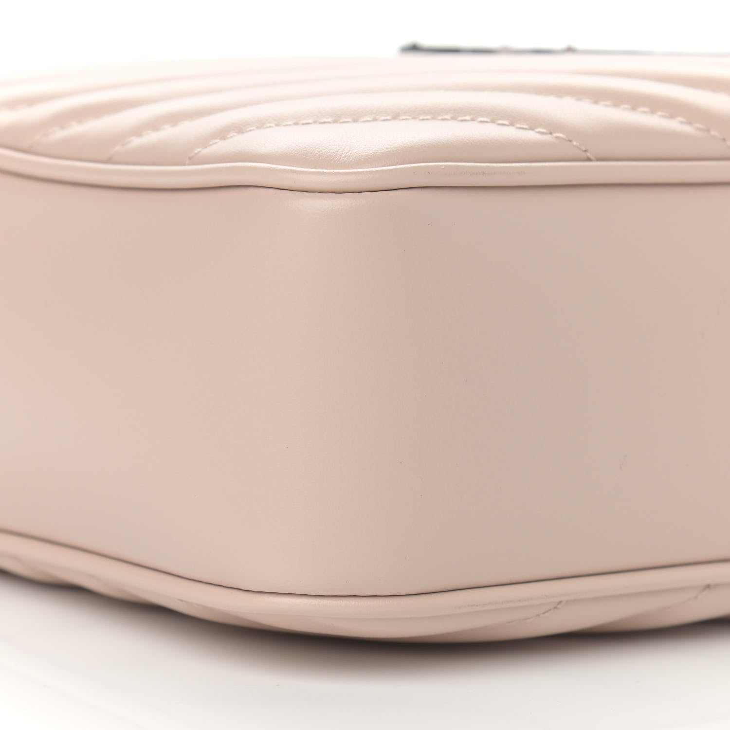 Saint Laurent Calfskin Matelasse Monogram Lou Camera Bag Washed Light Pink 9 of 12