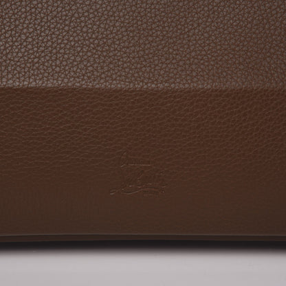 Christian Louboutin Suede Grained Calfskin Studded Large Eloise Satchel Brown 9 of 9