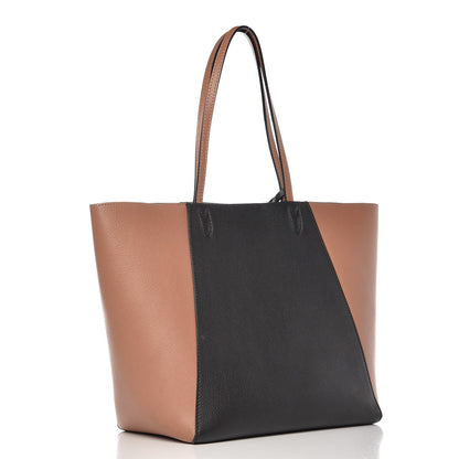 Louis Vuitton Calfskin Lockme Cabas Bois de Rose Black 16 of 27