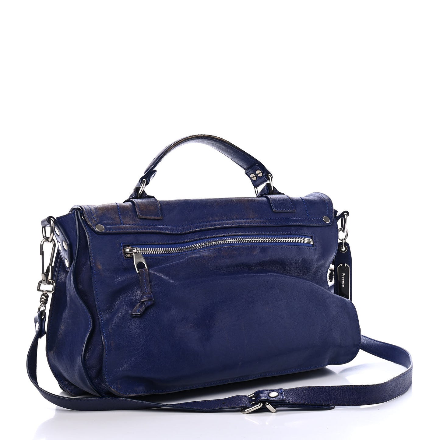 Lambskin Medium PS1 Satchel Cobalt Blue