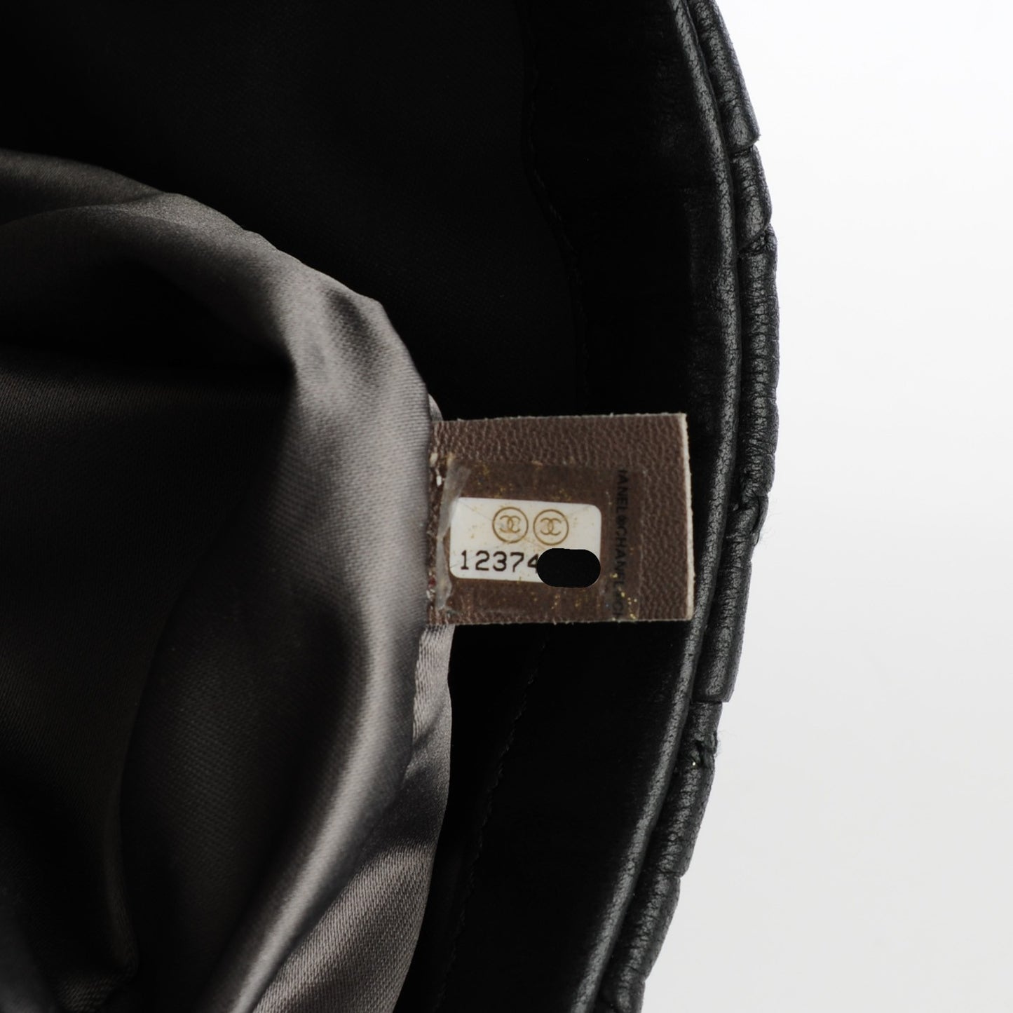 Calfskin Small Bubble Quilt Flap Bag Black