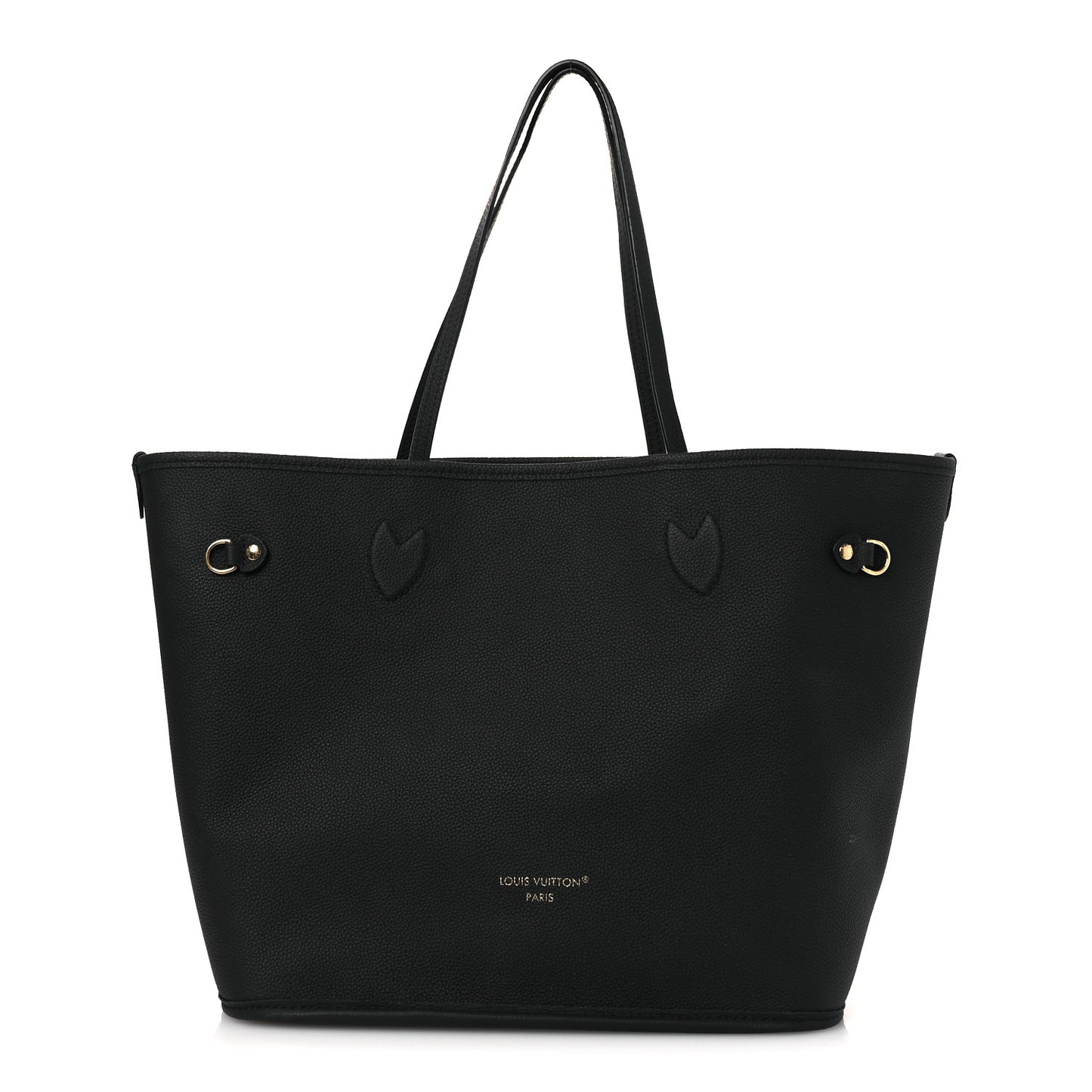 Monogram Calfskin Neo Neverfull Inside Out MM Black