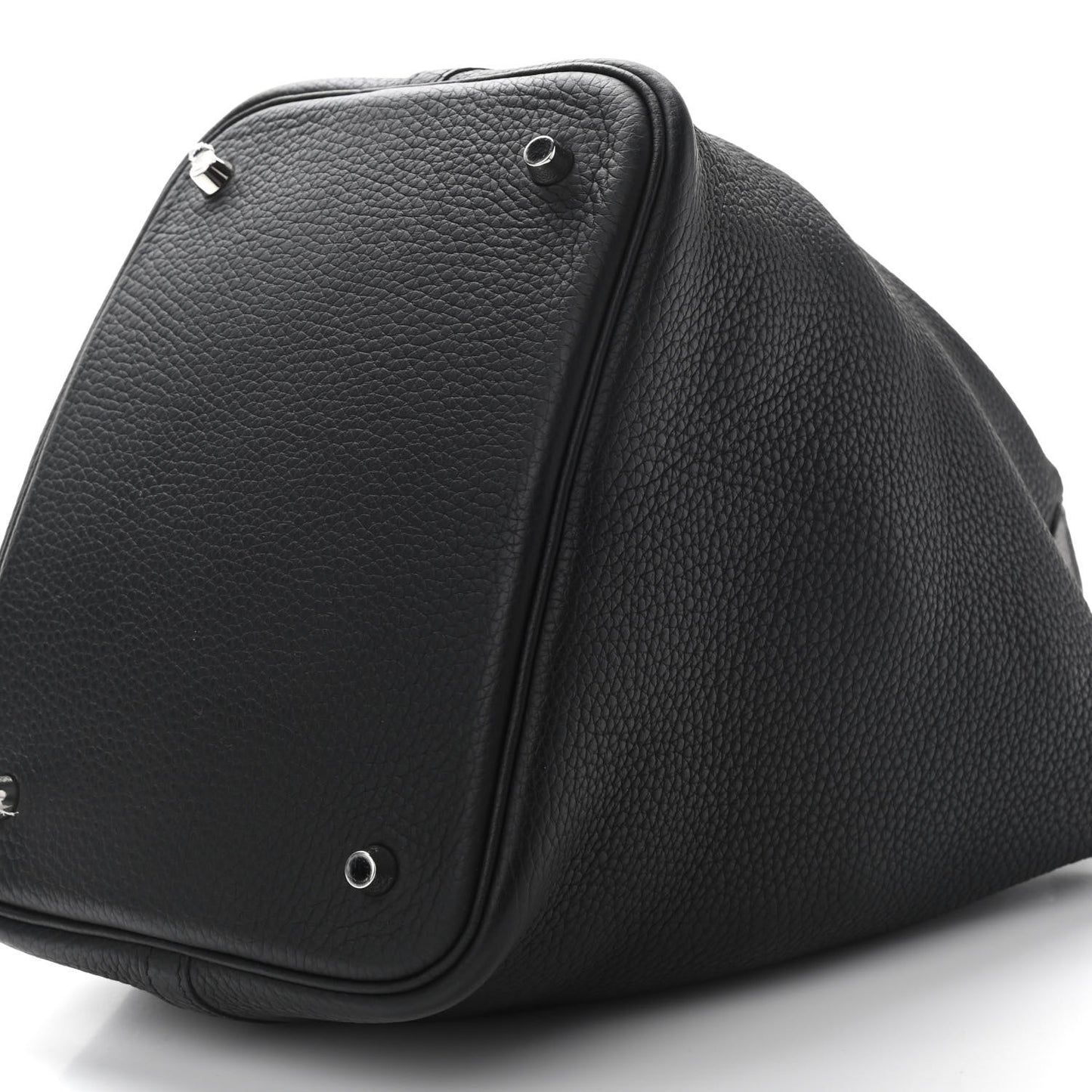 Taurillon Clemence Picotin Lock 22 MM Black