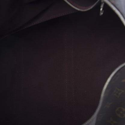 Louis Vuitton Monogram Macassar Keepall Bandouliere 45 4 of 10