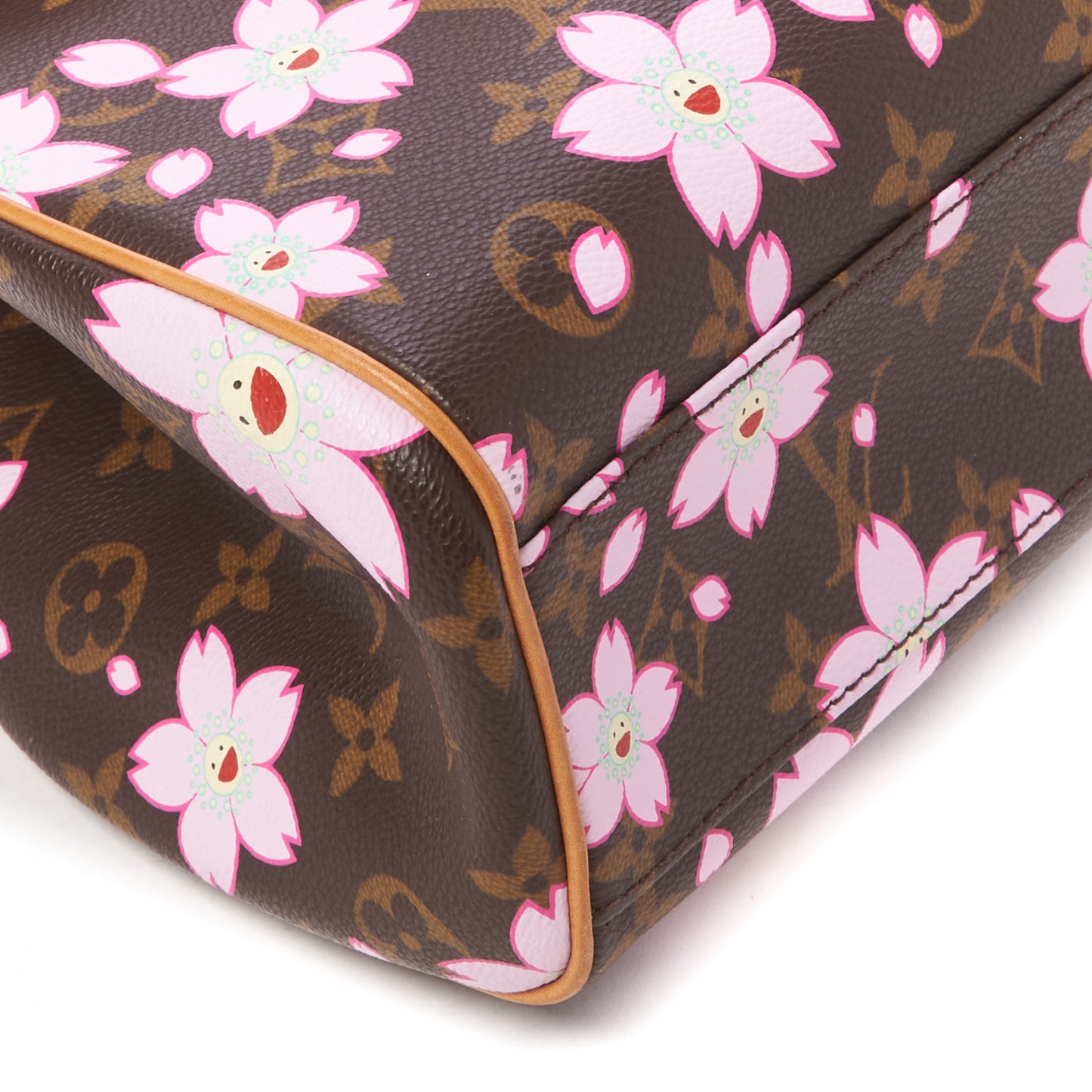 Monogram Cherry Blossom Sac Retro Bag Brown