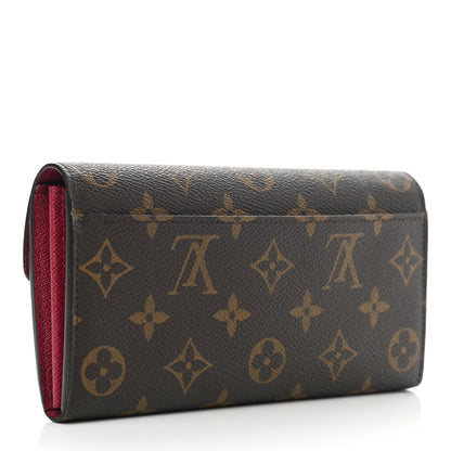 Louis Vuitton Monogram Sarah Wallet NM Fuchsia 3 of 8