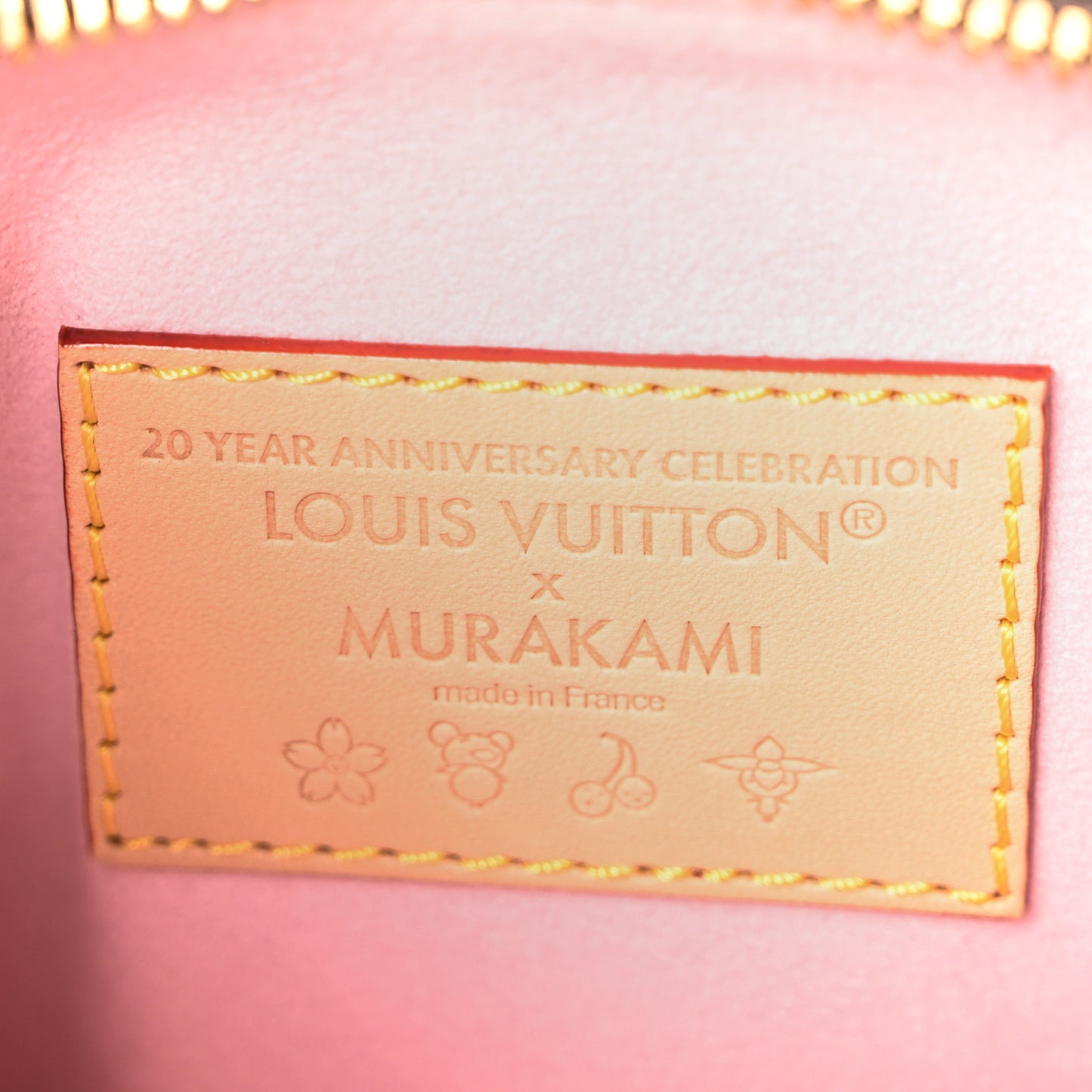 LV X TM Monogram Cherry Blossom Speedy Bandouliere 25 Sakura Brown