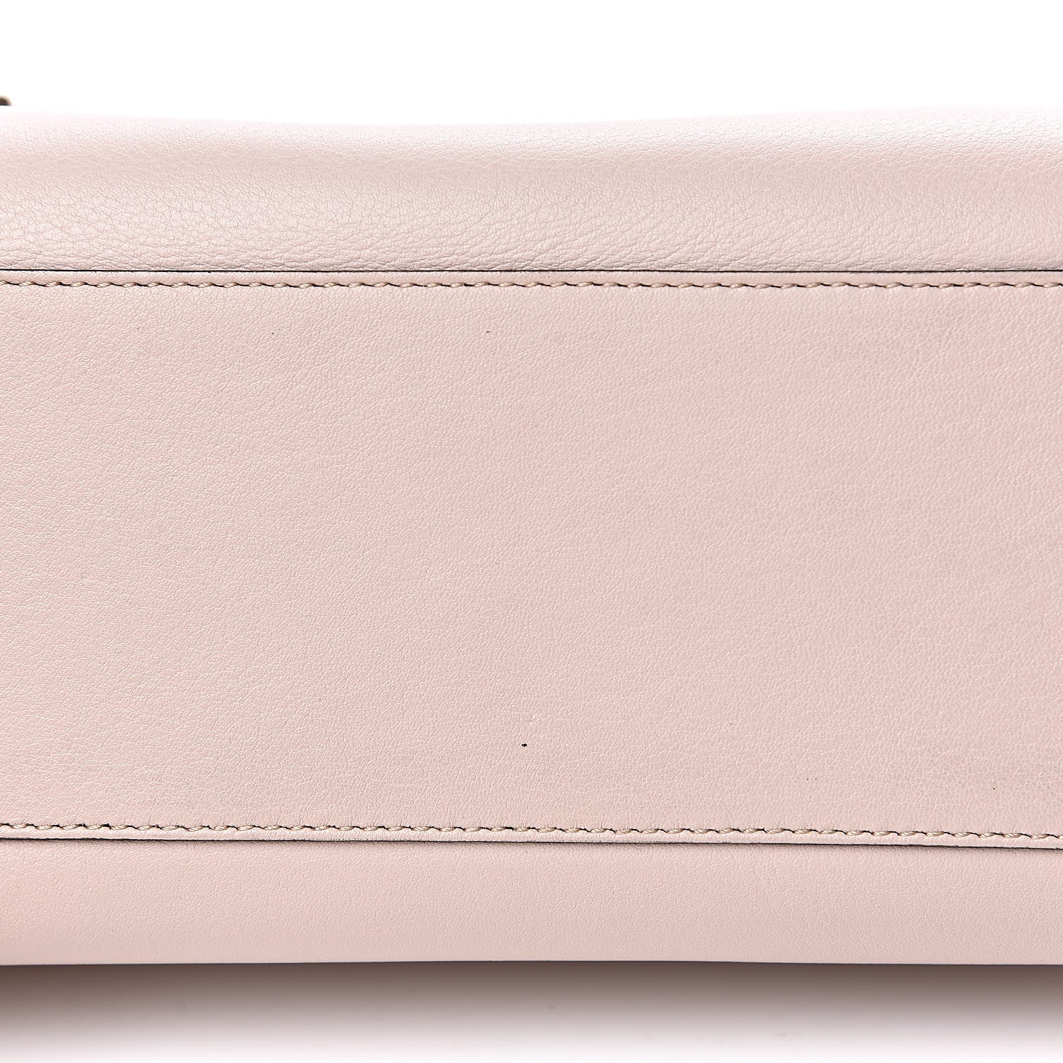 Fendi Vitello Seta Shiny Nappa Scalloped Studded Mini Peekaboo Iconic Satchel Soap 10 of 10
