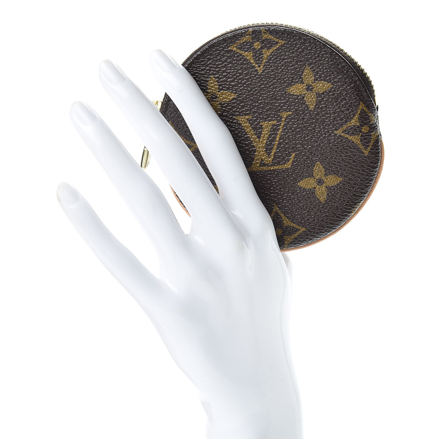 Louis Vuitton Monogram Round Coin Purse 2 of 8