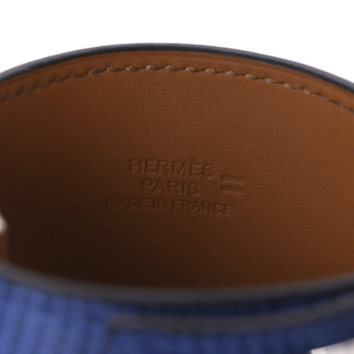 Hermes Lizard Collier De Chien CDC Bracelet T2 Bleu Saphir 4 of 8