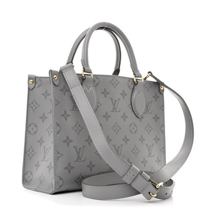 Louis Vuitton Monogram Ink Onthego PM Trianon Gray 3 of 9