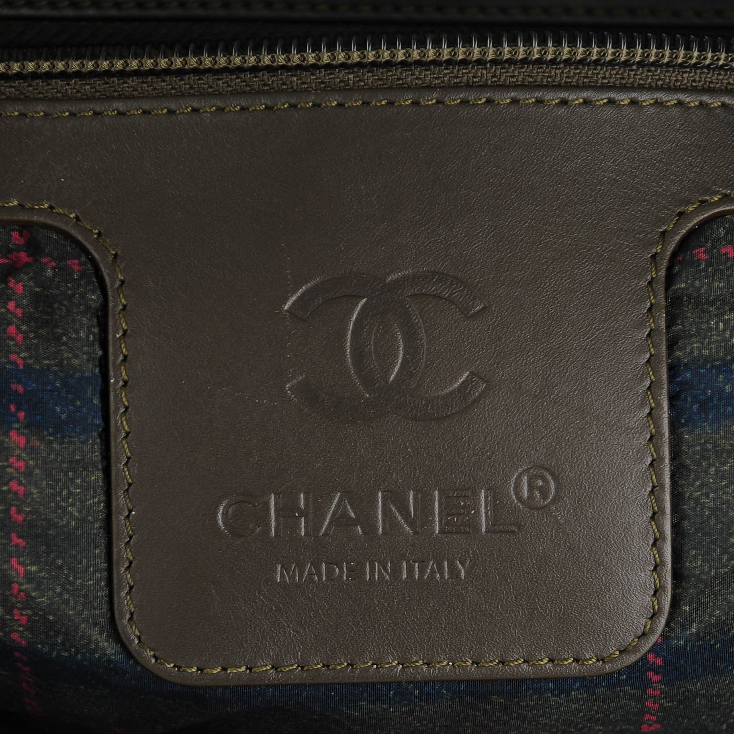 Chanel Nylon Quilted Medium Coco Cocoon Tote Khaki 6 of 7
