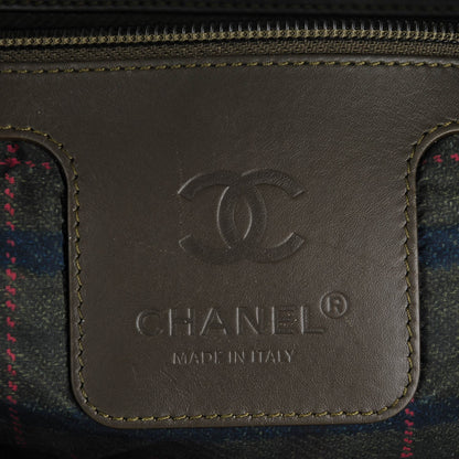 Chanel Nylon Quilted Medium Coco Cocoon Tote Khaki 6 of 7