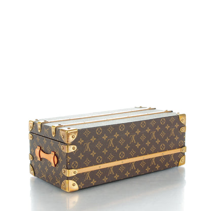 Louis Vuitton Monogram Malle Fleurs Trunk 3 of 9
