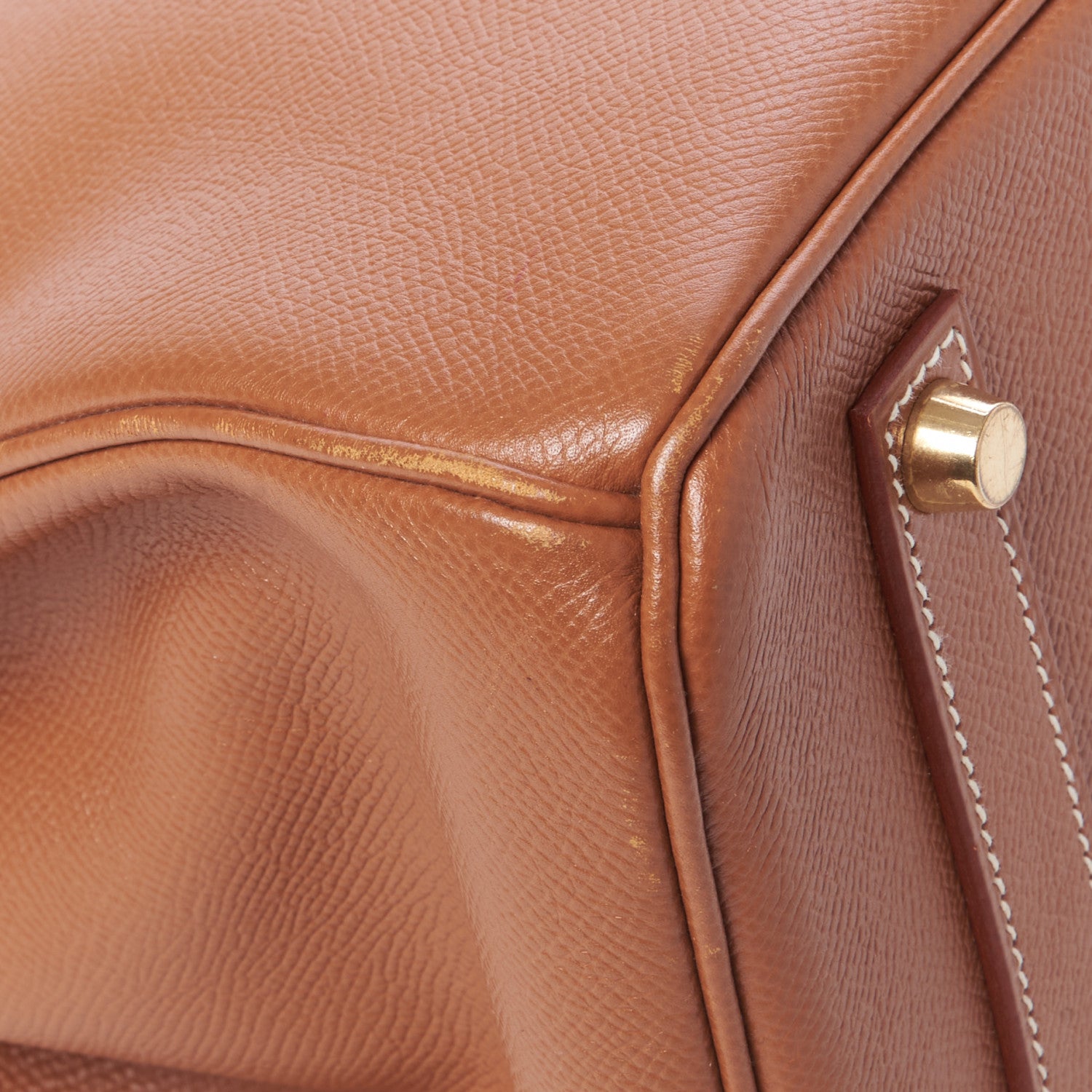 Hermes Courchevel Birkin 35 Gold 7 of 31