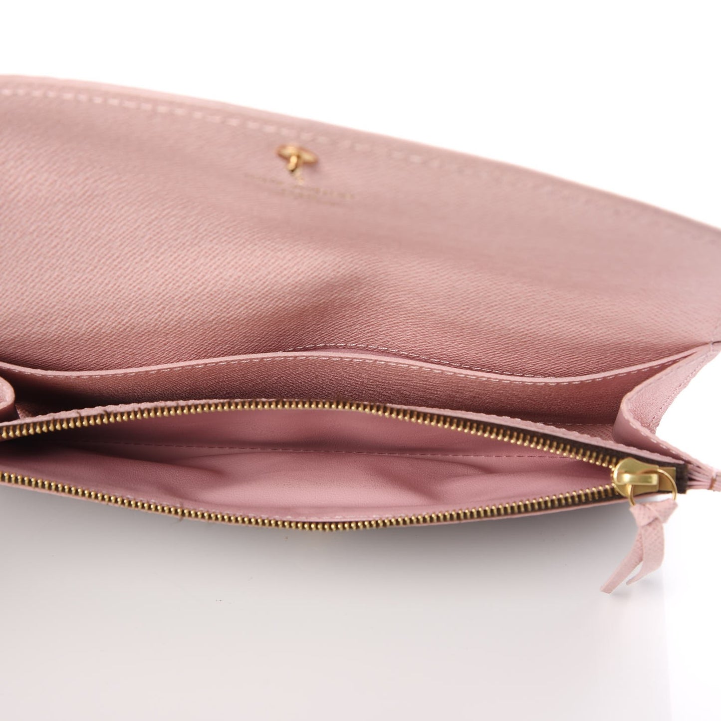 Damier Ebene Caissa Wallet Rose Ballerine