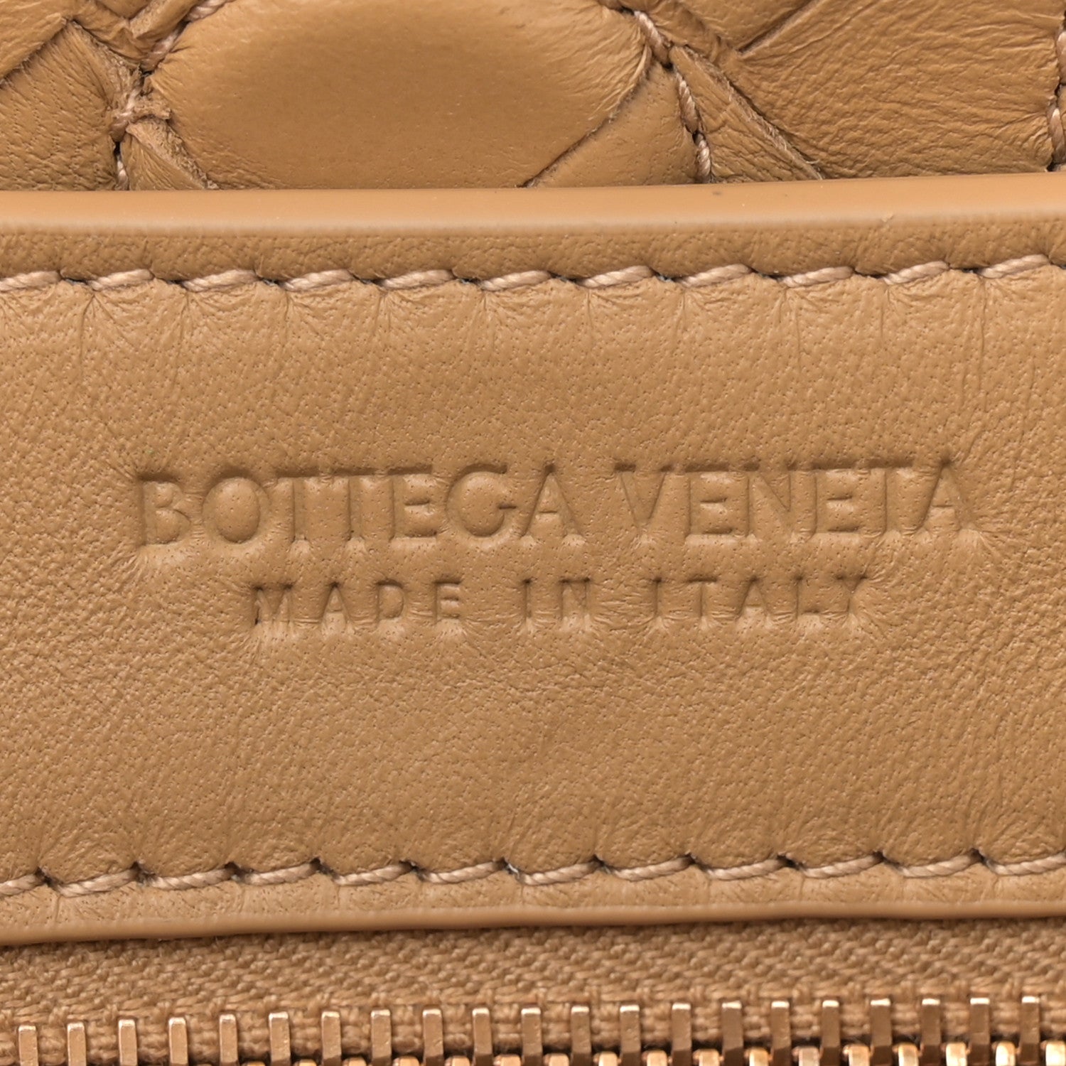Bottega Veneta Nappa Intrecciato Small Andiamo Shoulder Bag Dark Praline 6 of 9