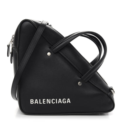 Balenciaga Calfskin S Triangle Duffle Black 1 of 11