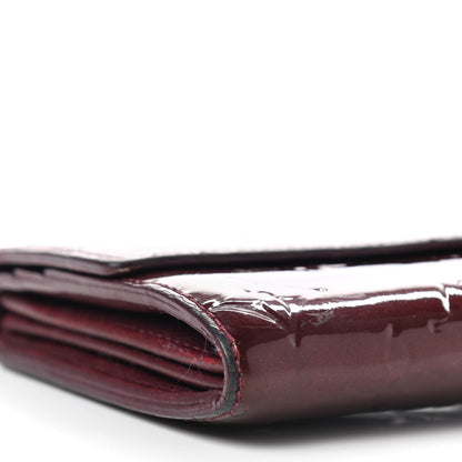 Louis Vuitton Vernis Sarah Wallet Rouge Fauviste 8 of 23