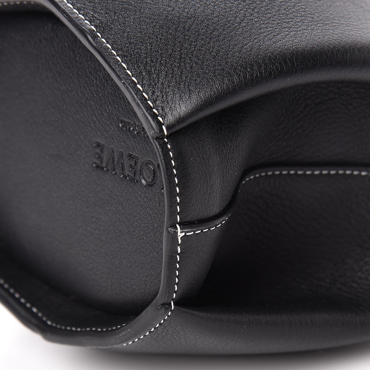 Loewe Calfskin Mini Elephant Crossbody Bag Black 9 of 9