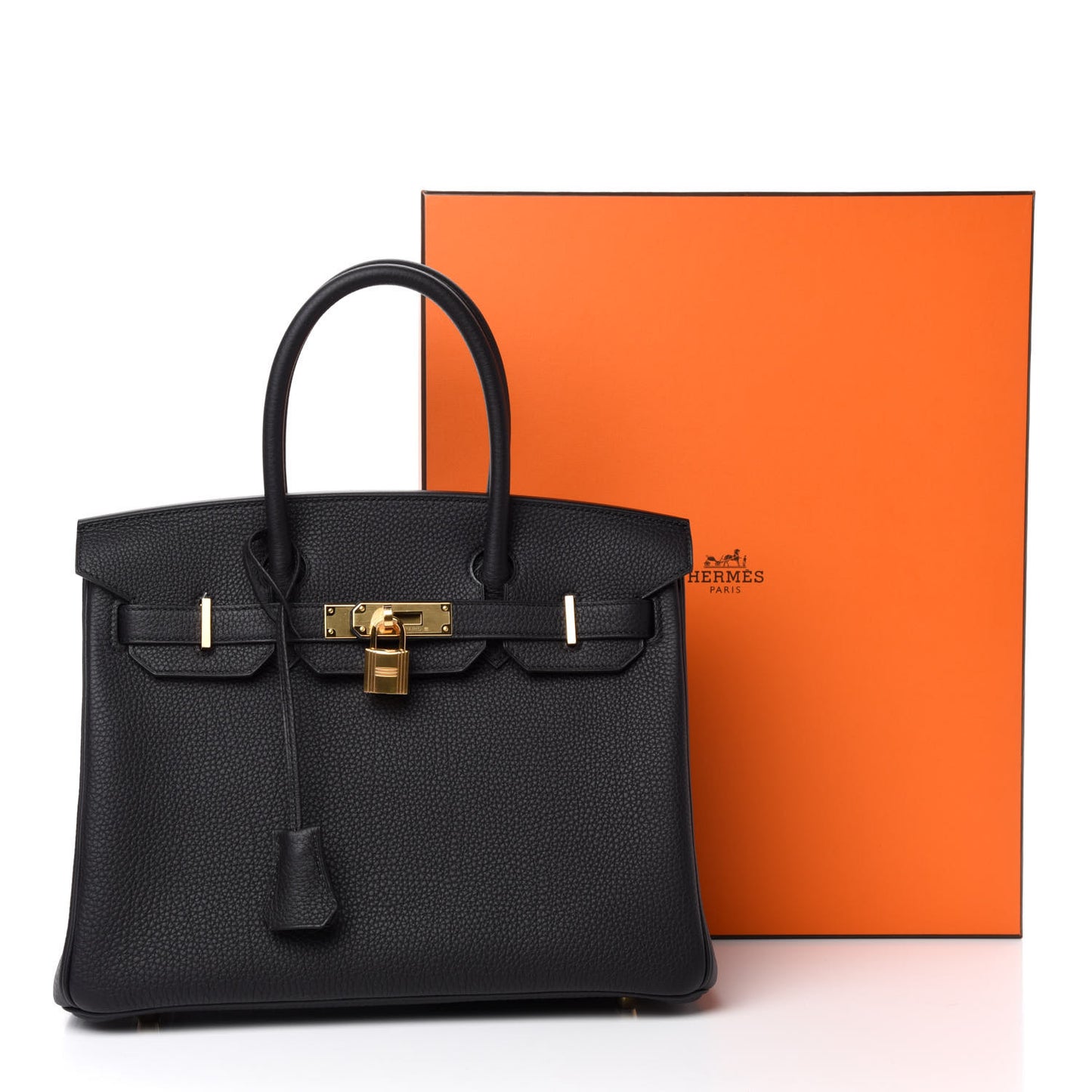 Togo Birkin 30 Black