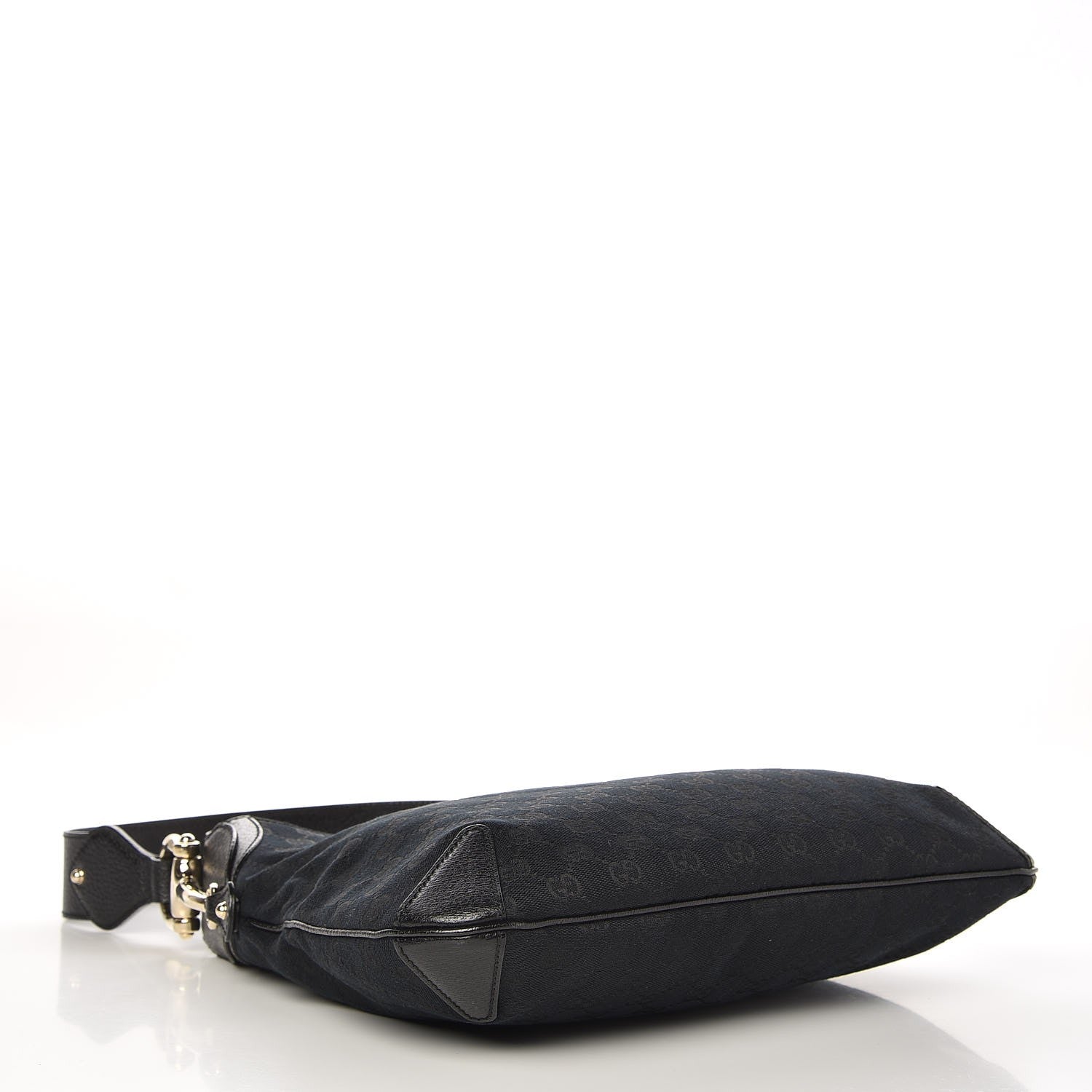 Gucci Monogram Creole Hobo Black 4 of 7