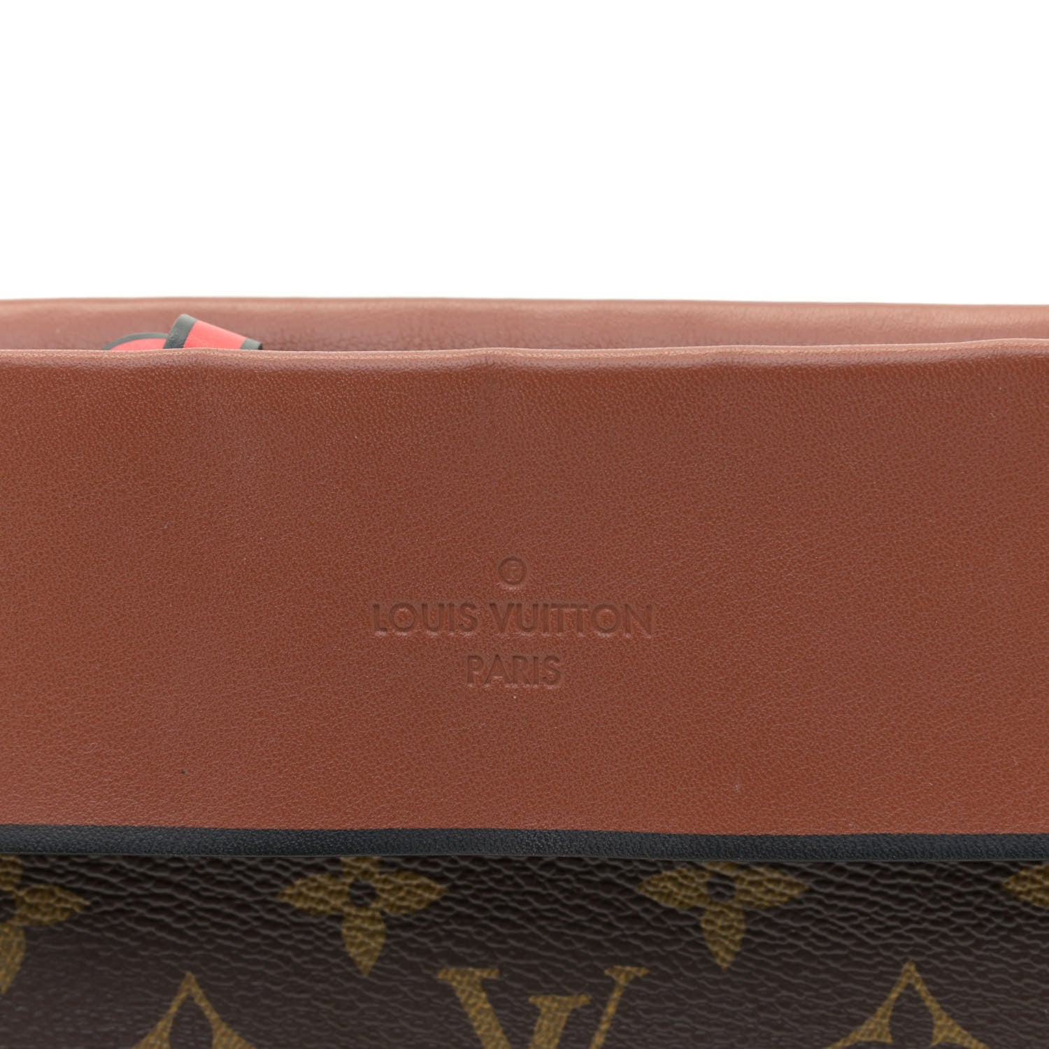 Louis Vuitton Monogram Tuileries Pochette Caramel 6 of 11