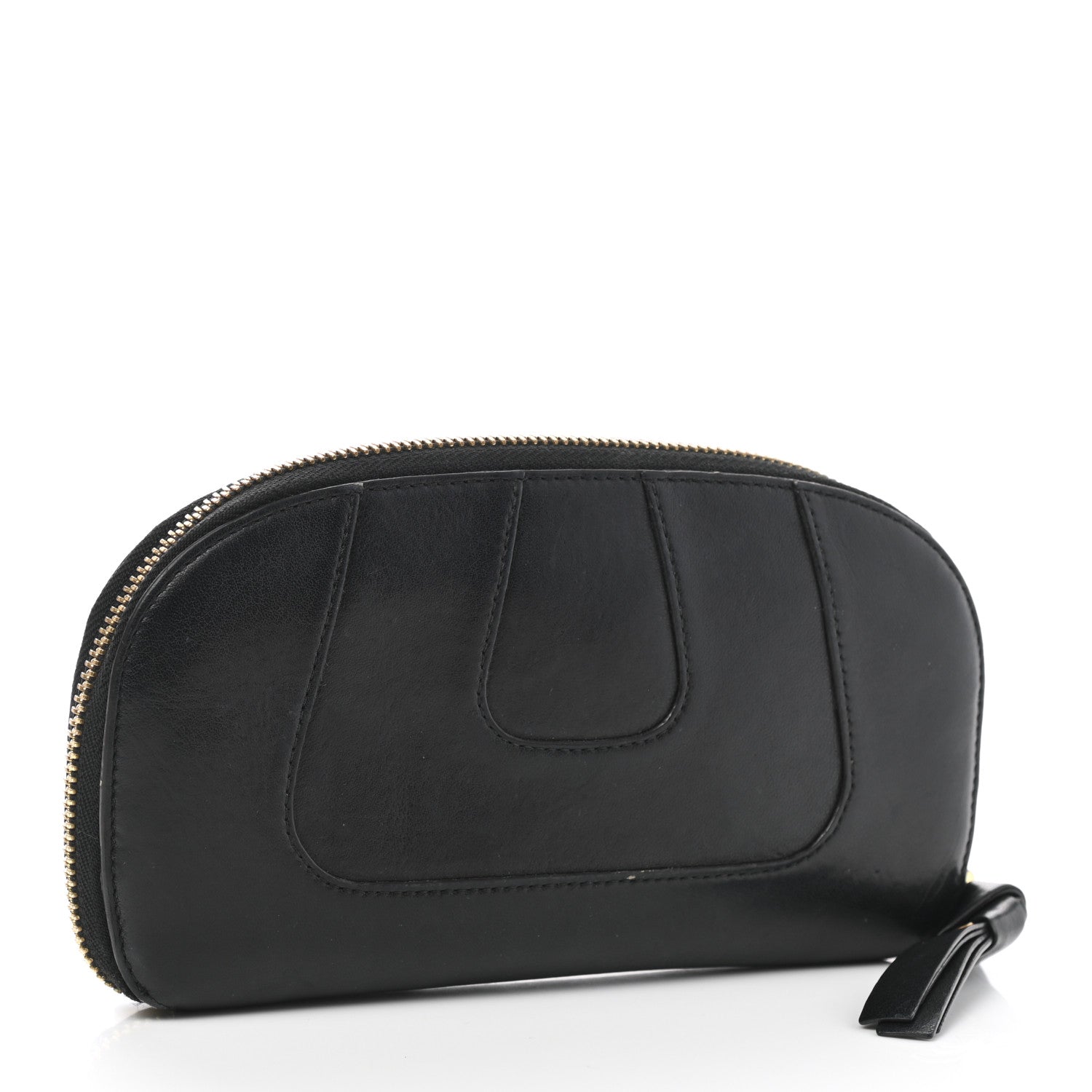 Chloe Calfskin Hayley Wallet Black 3 of 11