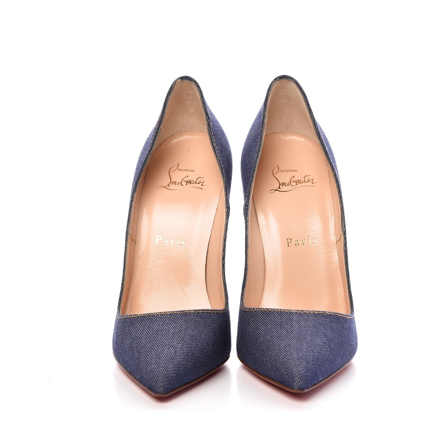Denim Jazz Calf So Kate 120 Pumps 37 Blue White