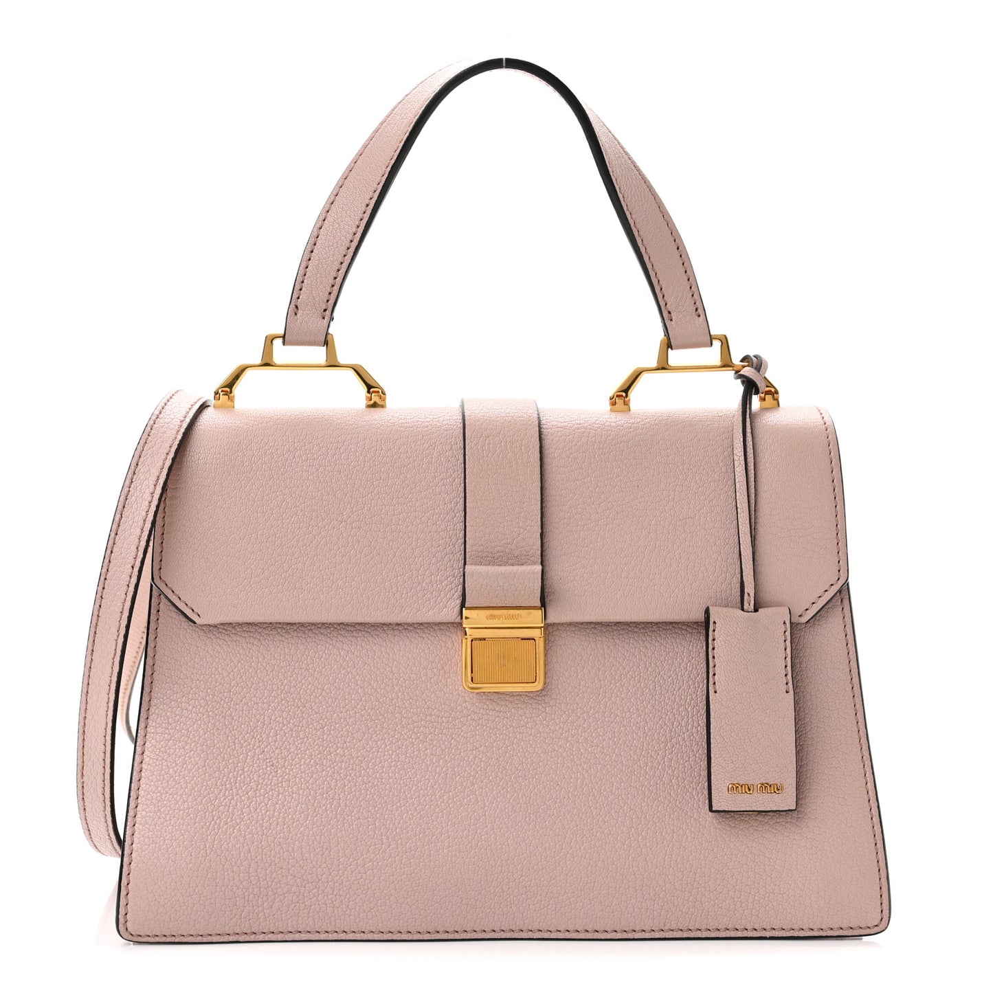 Goatskin Madras Top Handle Bag Mughetto