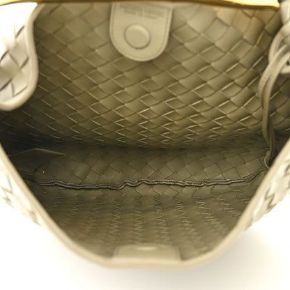 Bottega Veneta Nappa Intrecciato Medium Sardine Bag Travertine 6 of 11