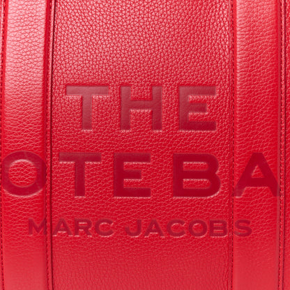 Marc Jacobs Grained Calfskin Medium The Tote Bag True Red 9 of 11