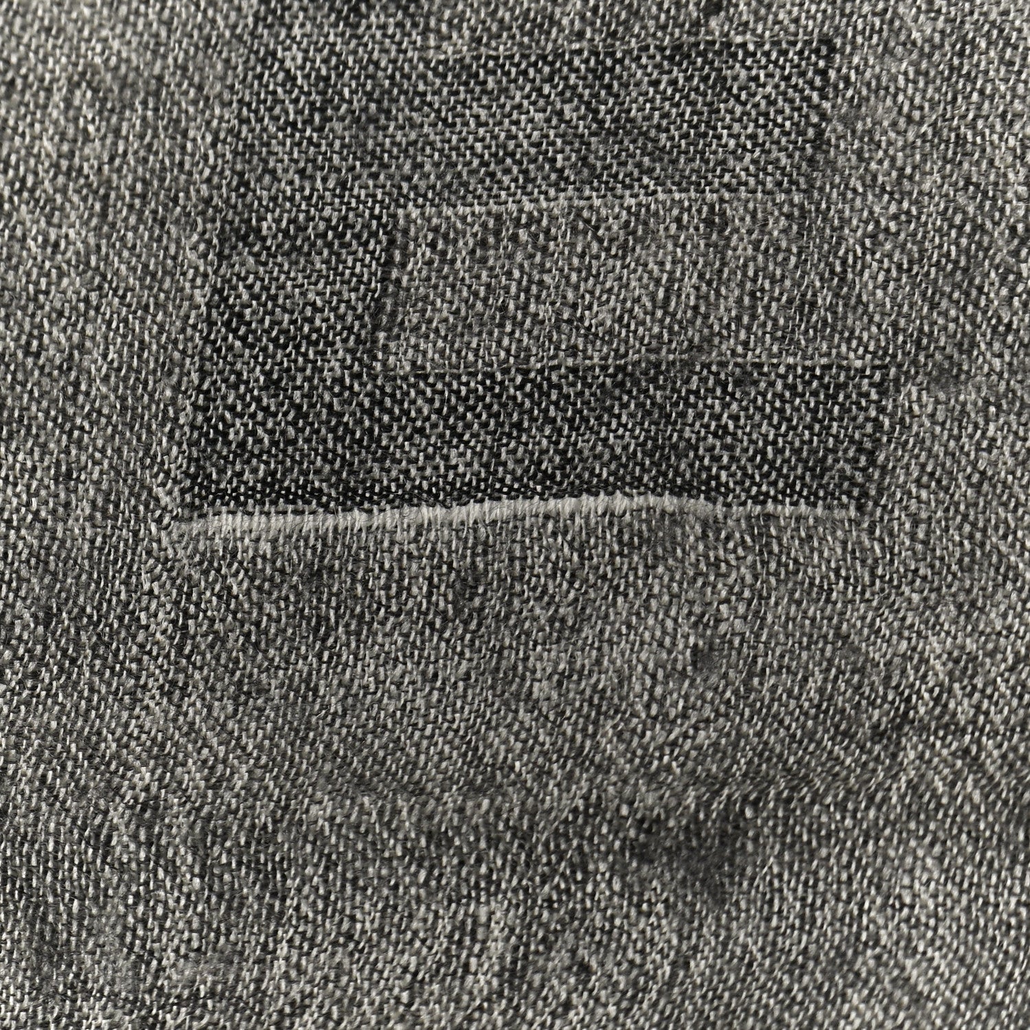 Chanel Cashmere CC Scarf Grey 3 of 3