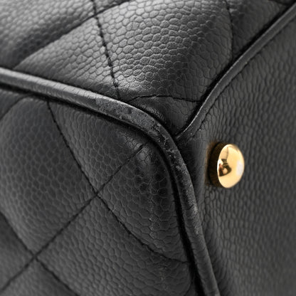 Chanel Caviar Quilted Boston Black 11 of 12