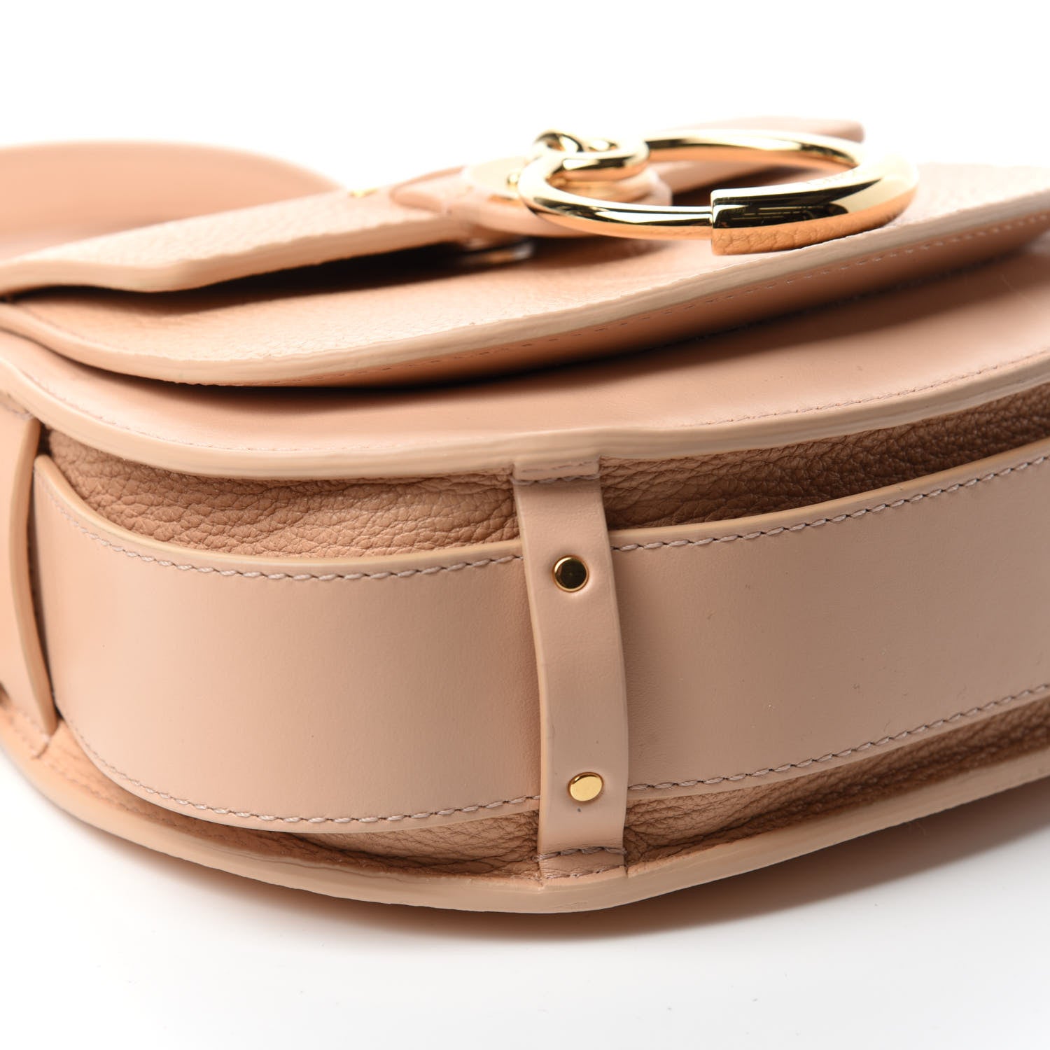 Chloe Grained Lambskin Small Tess Bag Delicate Pink 6 of 10