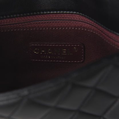 Chanel Lambskin Small Grocery By Chanel Flap Black 8 of 14