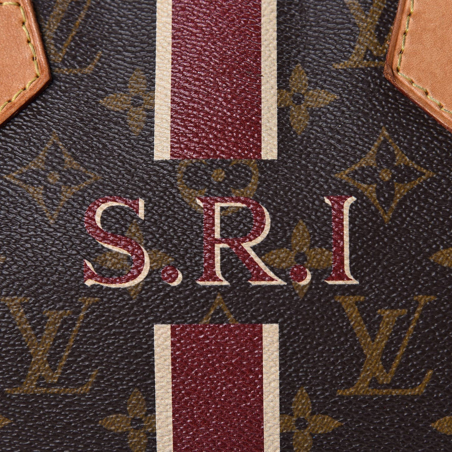 Monogram My LV Heritage Speedy 35 Bordeaux Ivory