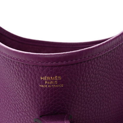 Hermes Taurillon Clemence Evelyne III PM Anemone 6 of 11