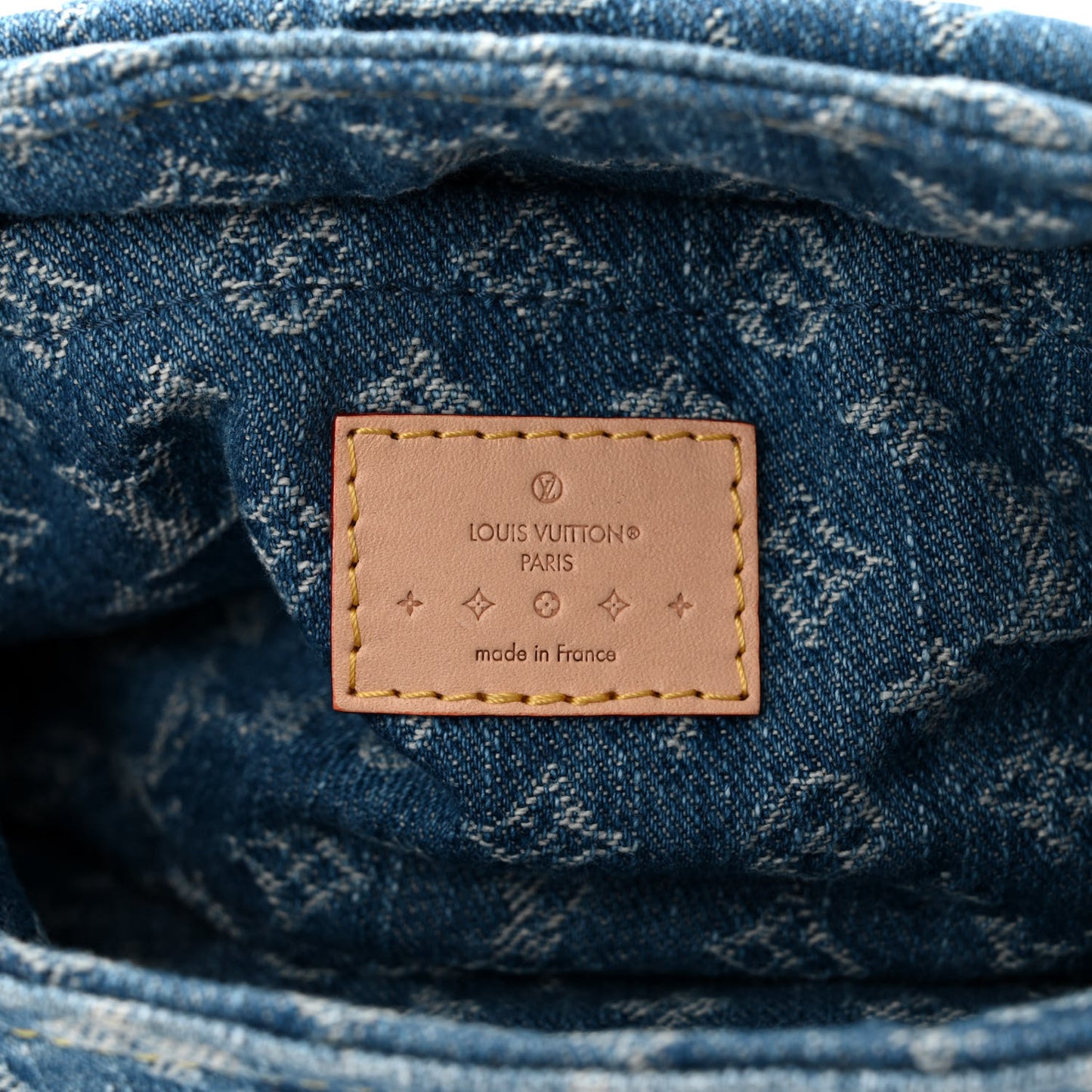LOUIS VUITTON Monogram Denim Sunset Blue
