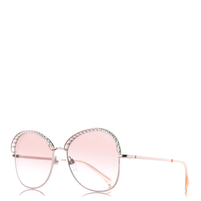 Chanel Pearl Sunglasses 4246-H Pink Gold 1 of 8