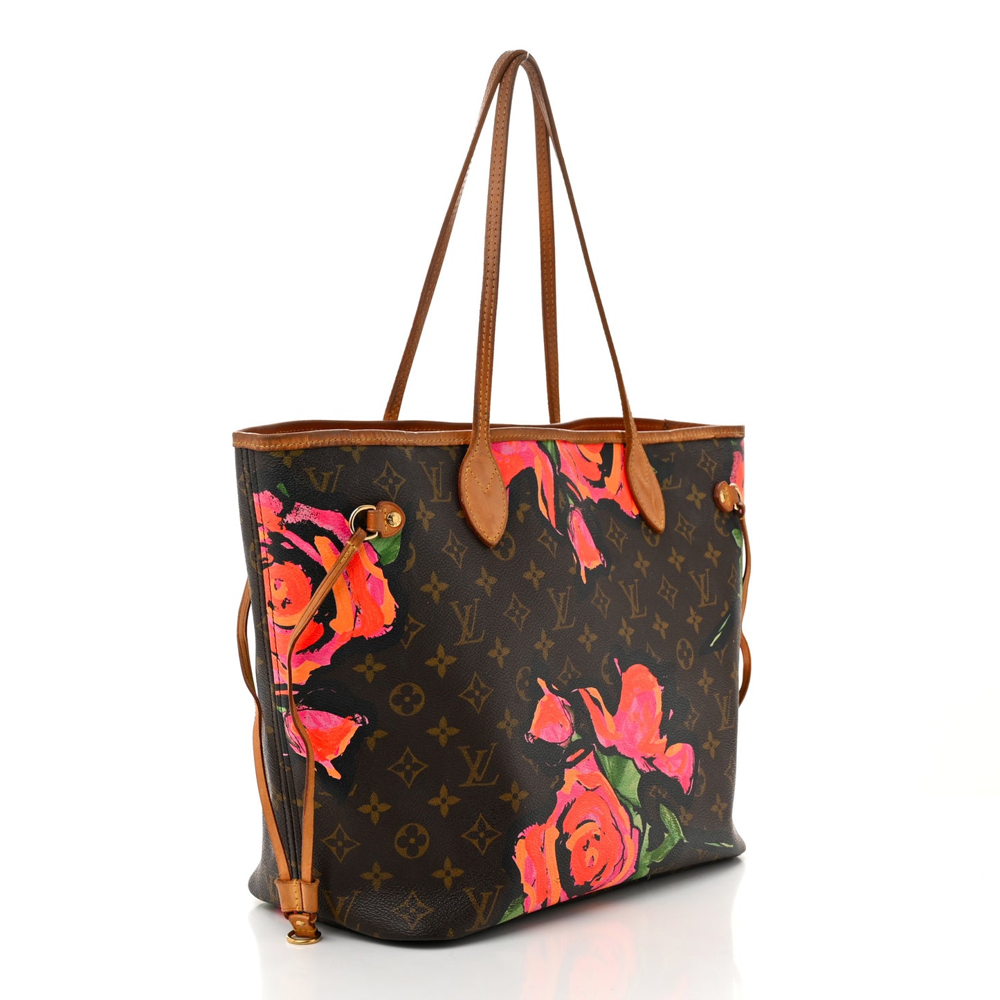 Monogram Roses Neverfull MM
