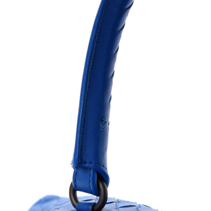 Bottega Veneta Nappa Intrecciato Boston Signal Blue 9 of 14
