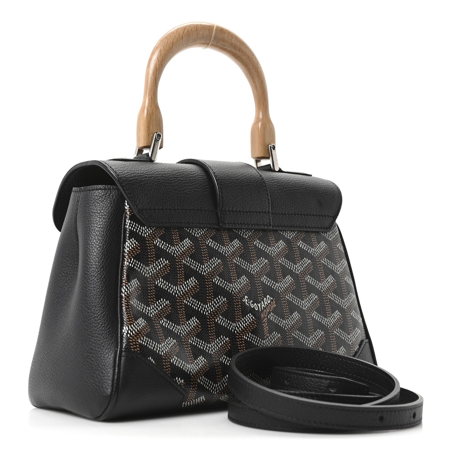 Goyard Goyardine Mini Saigon Black Black 3 of 9